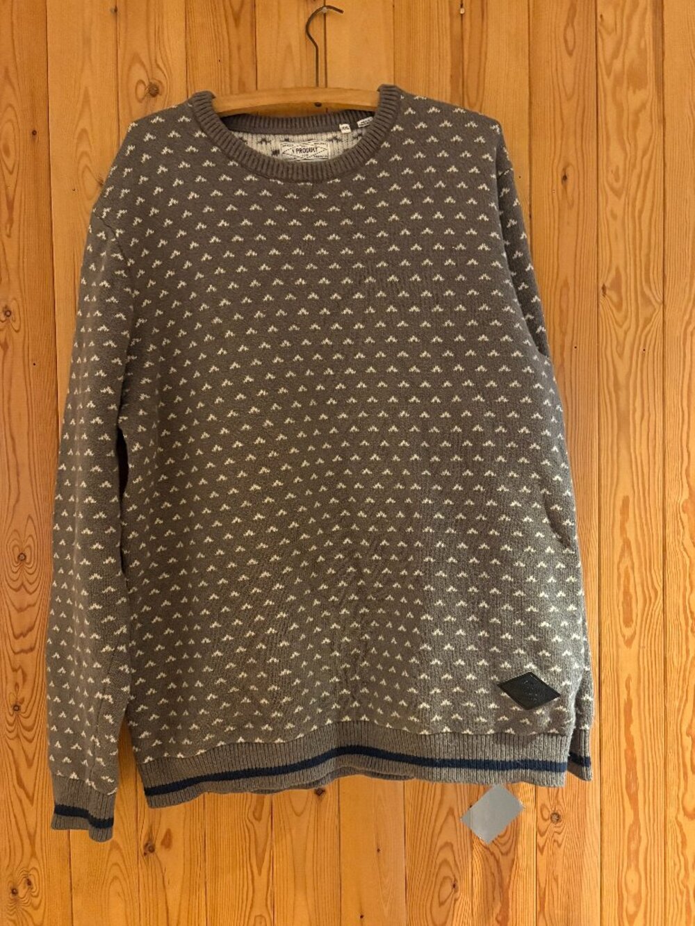 Grey Knit Produkt Sweater